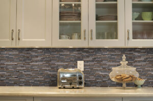 Titan Interlocking Pattern 8mm styled in a finished room