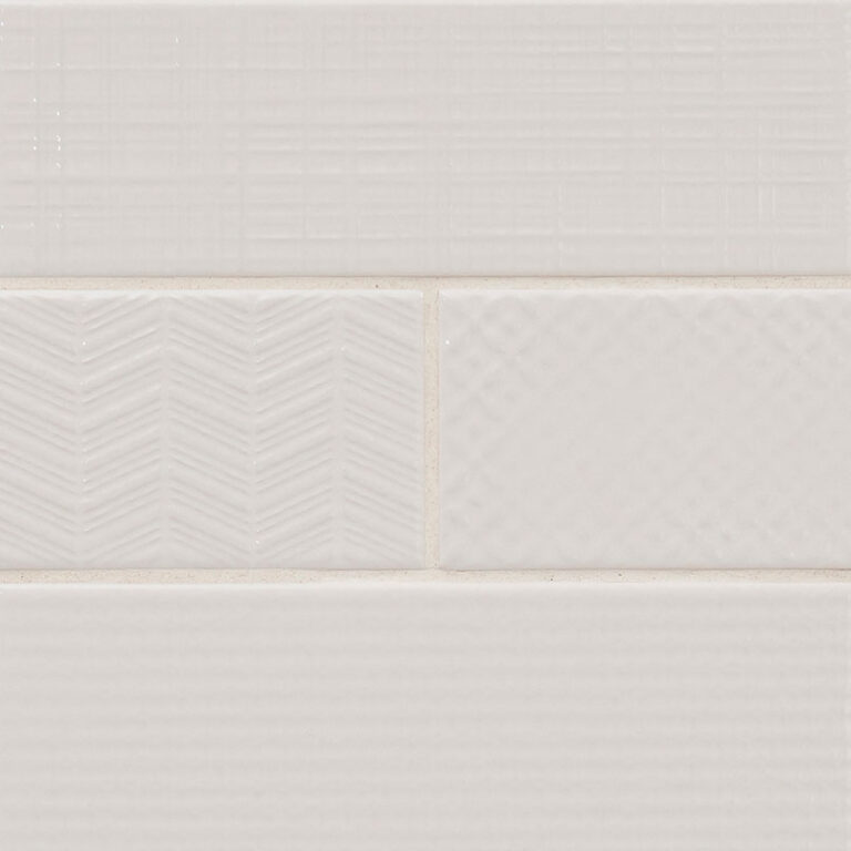 Urbano Pure 3D Mix ceramic backsplash tile
