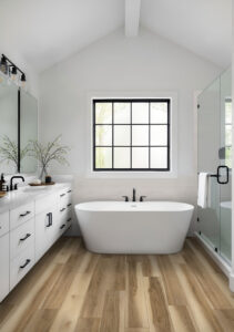 Urbano Pure 3D Mix styled in a finished room