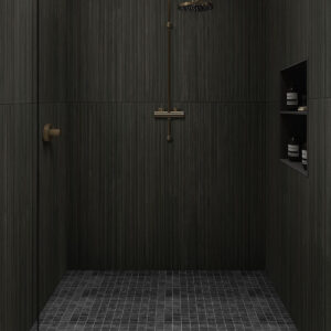 UrbanSlat ® Carbon styled in a finished room
