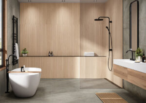 UrbanSlat ® Natural styled in a finished room