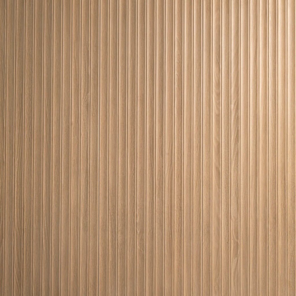 UrbanSlat ® Flute Timber backsplash tile