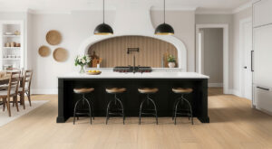 UrbanSlat ® Flute Timber styled in a finished room