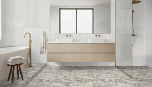 UrbanSlat ® White styled in a finished room