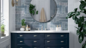 Village Tildes styled in a finished room