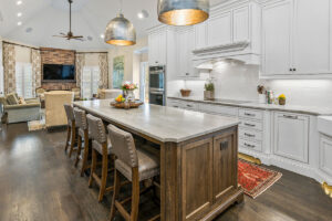 Whisper White Subway styled in a finished room