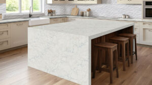 Whisper White Subway styled in a finished room