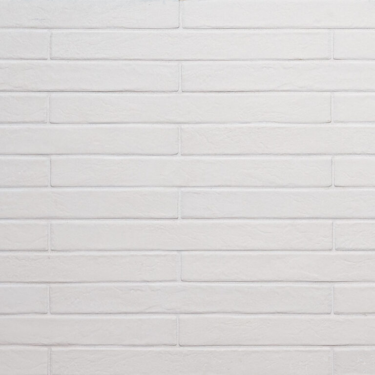 Brickstone White Brick 2×18 porcelain backsplash tile