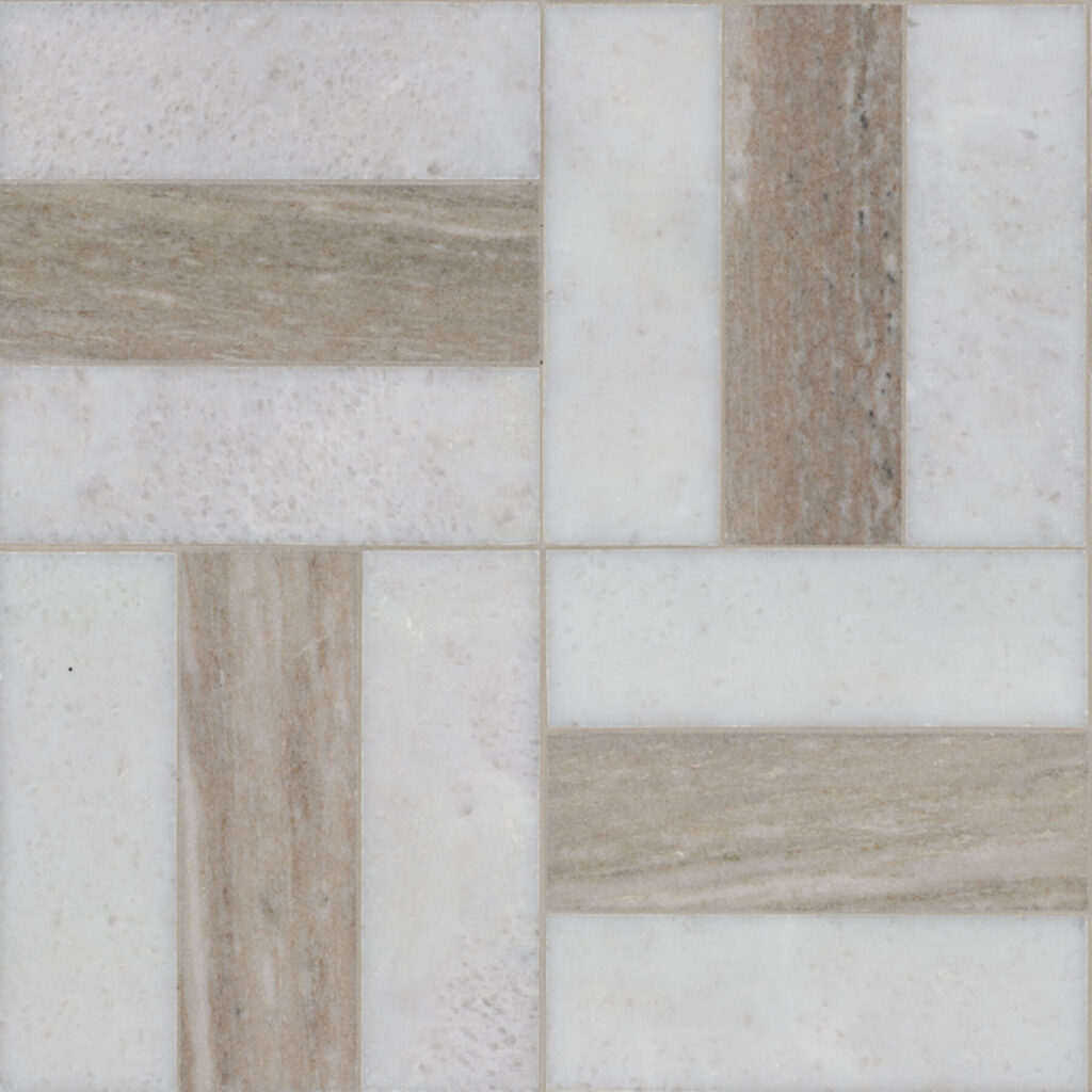 Winslow Weave Polished backsplash tile